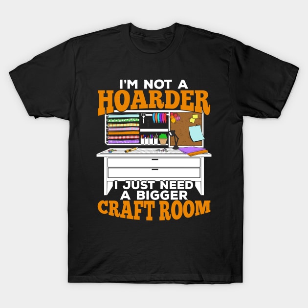 Craft Room Scrapbooking Hobby Scrapbooker Gift T-Shirt by Dolde08